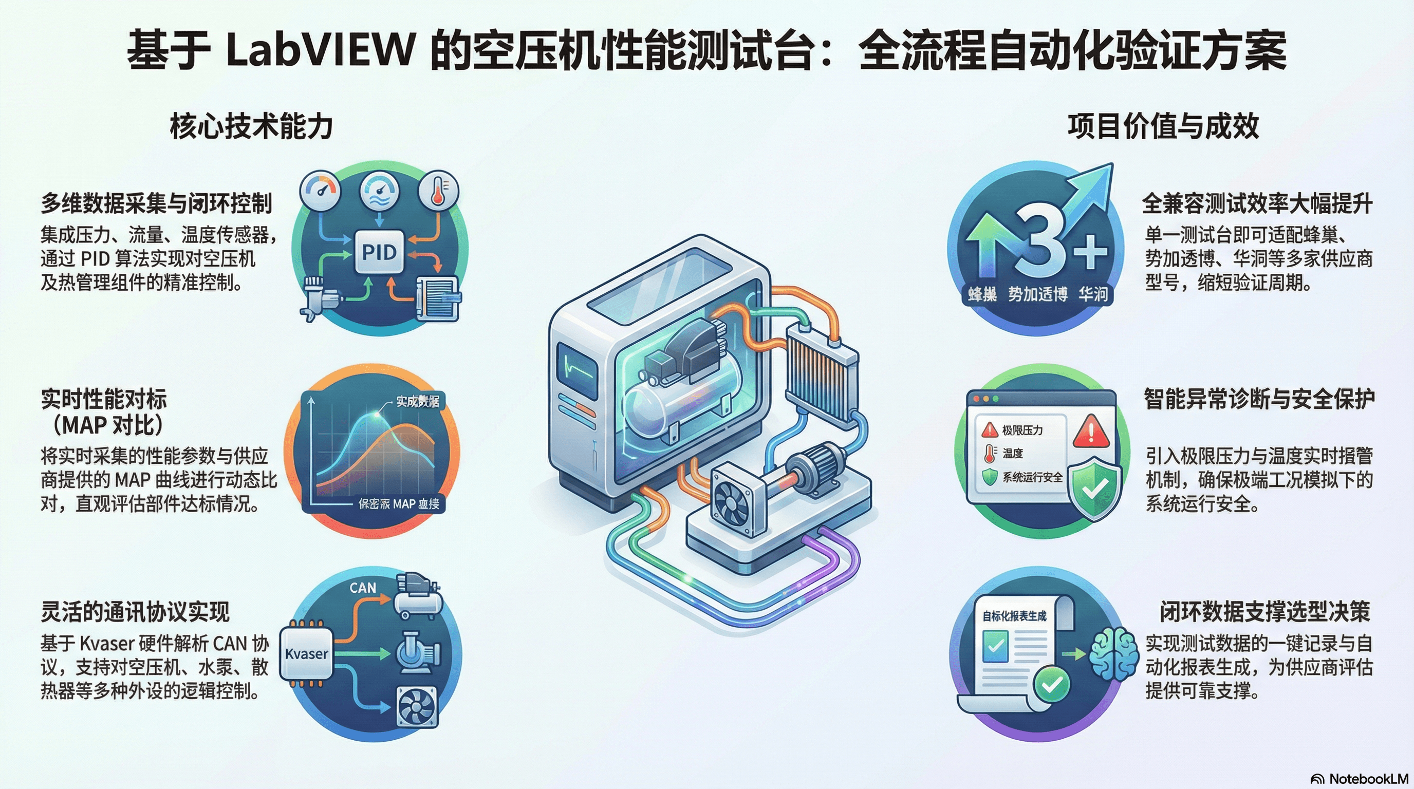 空压机性能测试台